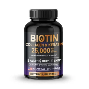 Biotin Collagen & Keratin 25,000 mcg